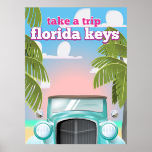 Reiseplakat Florida Keys Poster