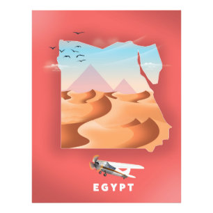 Reiseplakat für Ägypten Fotodruck