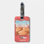 Reiseplakat für Ägypten Gepäckanhänger (Rückseite vertikal)