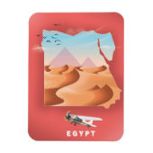 Reiseplakat für Ägypten Magnet (Vertikal)