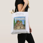 Reiseplakat für Athen - Griechenland Tasche (Von Nahem)