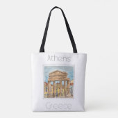 Reiseplakat für Athen - Griechenland Tasche (Rückseite)