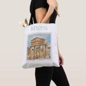 Reiseplakat für Athen - Griechenland Tasche (Von Nahem)