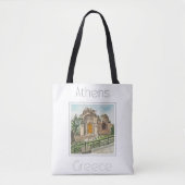 Reiseplakat für Athen - Griechenland Tasche (Vorderseite)