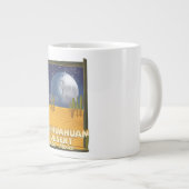 Reiseplakat für den Cartoon der Chihuahuan Jumbo-Tasse (Vorderseite Rechts)