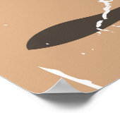 Reiseplakat für den Indischen Ozean Poster (Ecke)