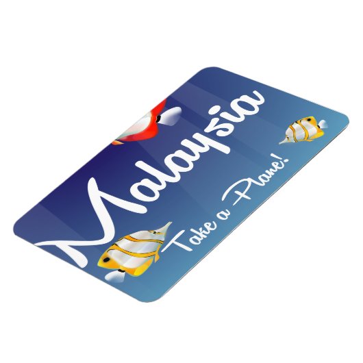 Reiseplakat für den malaysischen Cartoon Magnet (Linke Seite)