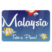 Reiseplakat für den malaysischen Cartoon Magnet (Horizontal)