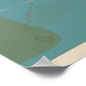 Reiseplakat für den Mittelmeerraum Poster (Ecke)