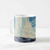 Reiseplakat für den Yellowstone Nationalpark Kaffeetasse (Vorderseite Links)
