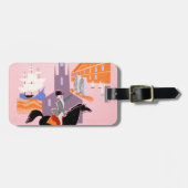 Reiseplakat für deutsche Fluggesellschaften nach B Gepäckanhänger (Vorderseite horizontal)