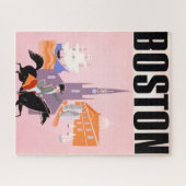 Reiseplakat für deutsche Fluggesellschaften nach B Puzzle (Horizontal)