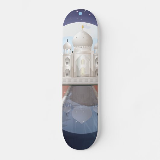 Reiseplakat für die indische Welt Skateboard (Vorderseite)