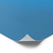 Reiseplakat für die norwegische Flagge Poster (Ecke)
