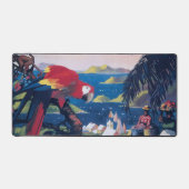 Reiseplakat für die Überfahrt über die Karibik Schreibtischunterlage (Vorderseite)