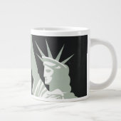 Reiseplakat für Flüge mit Northwest Airlines Jumbo-Tasse (Rechts)