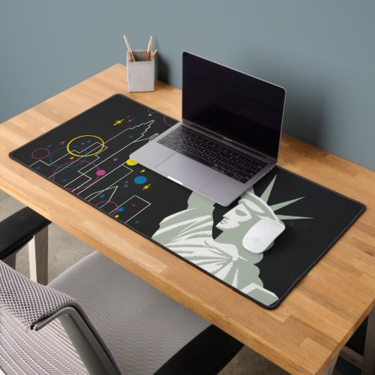 Reiseplakat für Flüge mit Northwest Airlines Schreibtischunterlage (Büro 2)