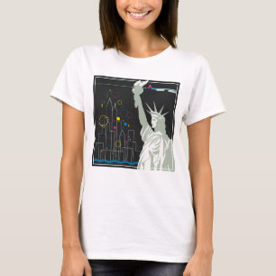 Reiseplakat für Flüge mit Northwest Airlines T-Shirt