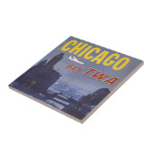 Reiseplakat für Flüge von Trans World Airlines Fliese (Seite)