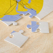 Reiseplakat für Fluggesellschaften aus Nordwesteur Puzzle (Seite)