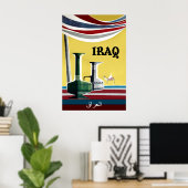 Reiseplakat für Irak Poster (Heimbüro)