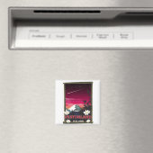 Reiseplakat für Island Magnet (In Situ (Geschirrspüler))
