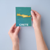 Reiseplakat für Kreta Flyer (Gruppe)