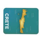 Reiseplakat für Kreta Magnet (Horizontal)