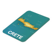 Reiseplakat für Kreta Magnet (Linke Seite)