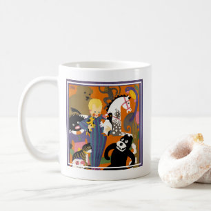 Reiseplakat für London Underground U-Bahn Kaffeetasse