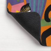 Reiseplakat für Londoner Untergrund U-Bahn Mousepad (Ecke)