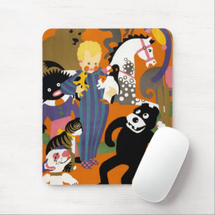 Reiseplakat für Londoner Untergrund U-Bahn Mousepad