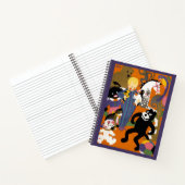 Reiseplakat für Londoner Untergrund U-Bahn Notizblock (Innenseite)