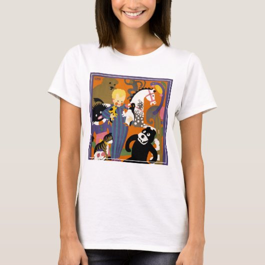 Reiseplakat für Londoner Untergrund U-Bahn T-Shirt (Vorderseite)