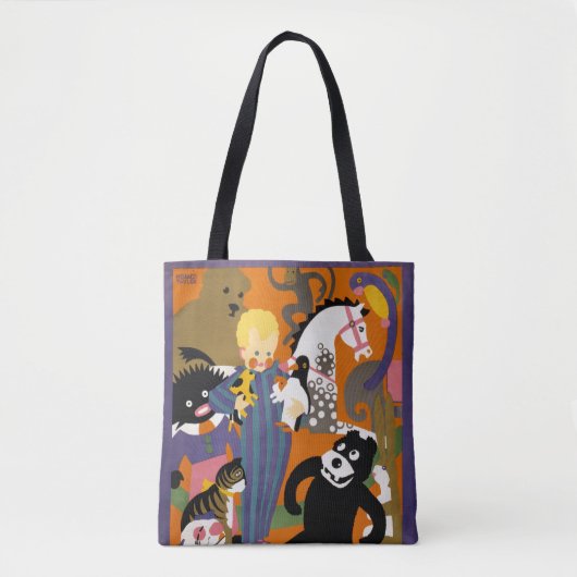 Reiseplakat für Londoner Untergrund U-Bahn Tasche (Vorderseite)