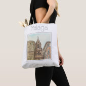 Reiseplakat für Malaga Spanien Tasche (Von Nahem)