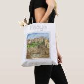 Reiseplakat für Malaga Spanien Tasche (Von Nahem)