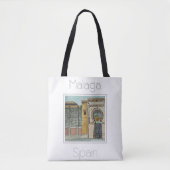 Reiseplakat für Malaga Spanien Tasche (Vorderseite)