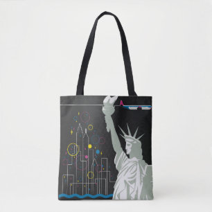 Reiseplakat für Northwest Airlines-Flüge Tasche