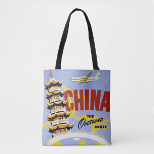 Reiseplakat für Northwest Orient Airlines Tasche