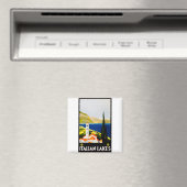 Reiseplakat für Seen Magnet (In Situ (Geschirrspüler))