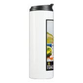 Reiseplakat für Seen Thermosbecher (Nach links gedreht)