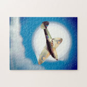 Reiseplakat für Spitfire-Flugzeuge Puzzle (Horizontal)