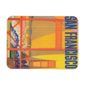 Reiseplakat für TWA nach San Francisco Magnet (Horizontal)