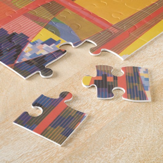 Reiseplakat für TWA nach San Francisco Puzzle (Seite)