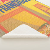 Reiseplakat für TWA nach San Francisco Sherpadecke (3/4)