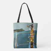 Reiseplakat für United Air Lines nach Hawaii Tasche (Rückseite)