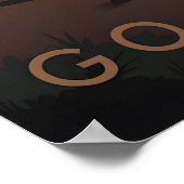Reiseplakat "Go Camping" Poster (Ecke)