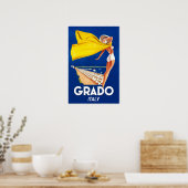 Reiseplakat Grado, Italien Poster (Küche)