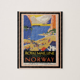 Reiseplakat im Vintage-Stil 34 Puzzle